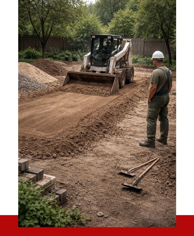 Выравнивание участка под ключ в Феодосии от 3555 р. | ПРОНЕРУДФдс